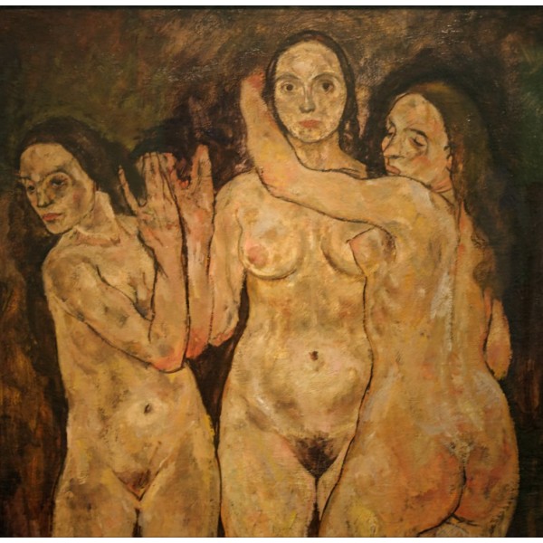 Trzy kobiety, Egon Schiele, 1918 (1500el.) - Sklep Art Puzzle